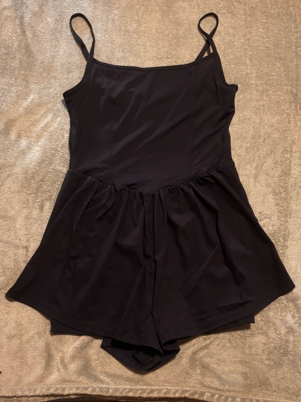 Women’s Navy Blue/Black Sleeveless Tennis/Golf Dress w/ Shorts